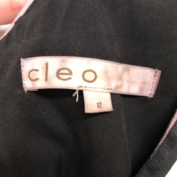 Fit and Flare Pocket striped dress size 12 - Picture 3 of 3